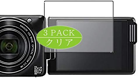 Synvy [3 Pack] מגן מסך, התואם ל- Nikon Coolpix S6900 67/47.5/R1 מגני סרטים TPU [זכוכית לא מזג]